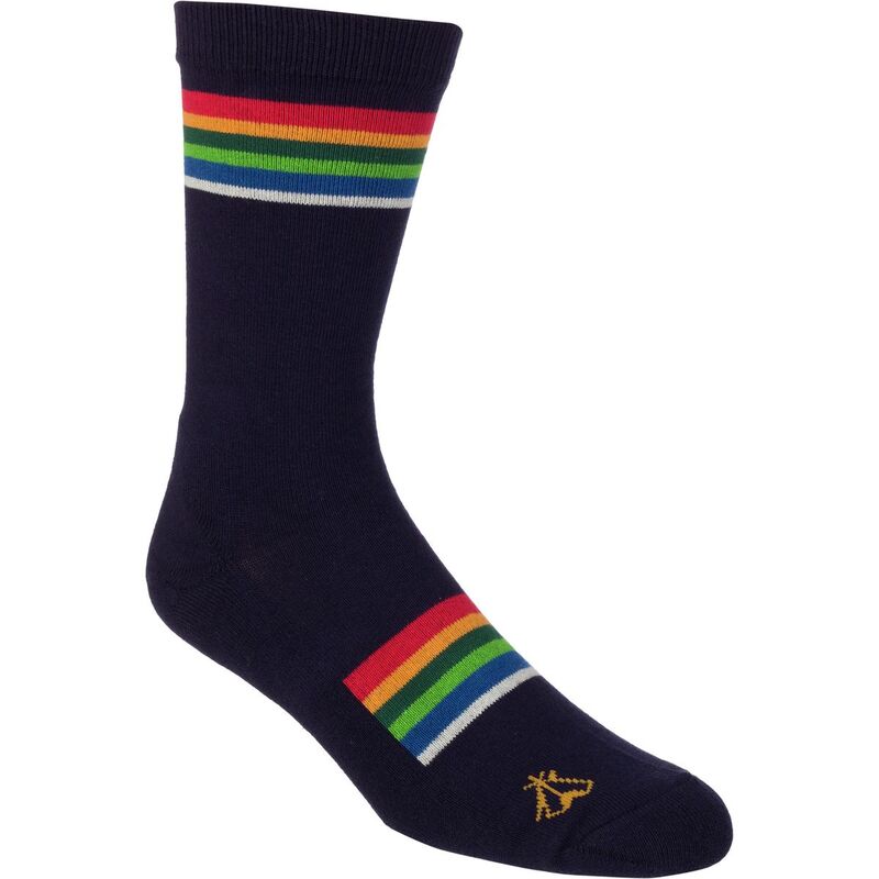ペンドルトン メンズ アンダーウェア 靴下 Pendleton National Park Crew Sock Crater Lake Stripe/Navy ネイビー