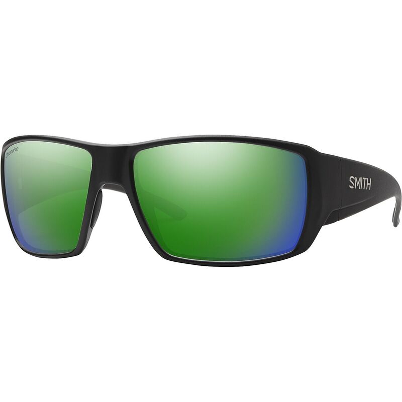スミス メンズ 付属品 サングラス・アイウェア Smith Guide\u0027s Choice Sunglasses Matte Black/ChromaPop Glass Polarized Blue Mirror 黒いこと