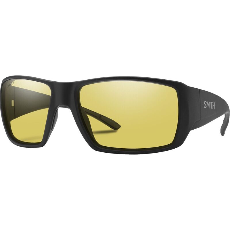 スミス メンズ 付属品 サングラス・アイウェア Smith Guide\u0027s Choice XL ChromaPop Polarized Sunglasses Matte Black/Glass Polar Yellow 黒いこと