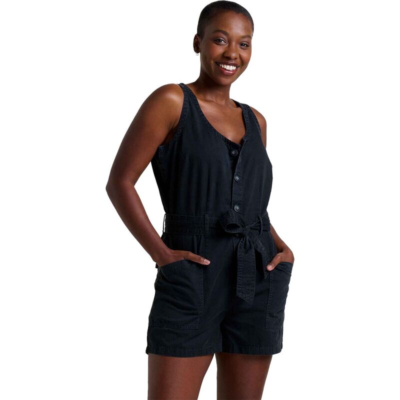 ドード アンドコー レディース ボトムス スカート ロンパース ノースリーブ Toad&Co Arroyo Twill Sleeveless Romper - Women's Washed Black ブラック