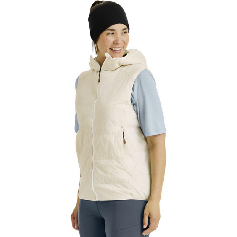 オルトボックス レディース トップス より良い 羊毛 Ortovox Swisswool Piz Duan Vest - Women\u0027s White Chalk 白いこと