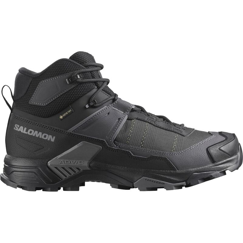 サロモン メンズ シューズ ブーツ・レインブーツ Salomon X Ultra 5 Mid Wide GTX Hiking Boot - Men's Black/Asphalt/Castlerock ブラック｜ReVida 店