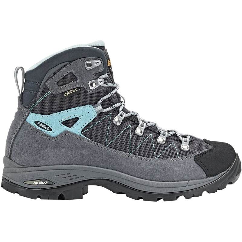 アゾロ レディース シューズ ブーツ・レインブーツ Asolo Finder GV Hiking Boot - Women's Grey/Gunmetal/Pool Side グレー