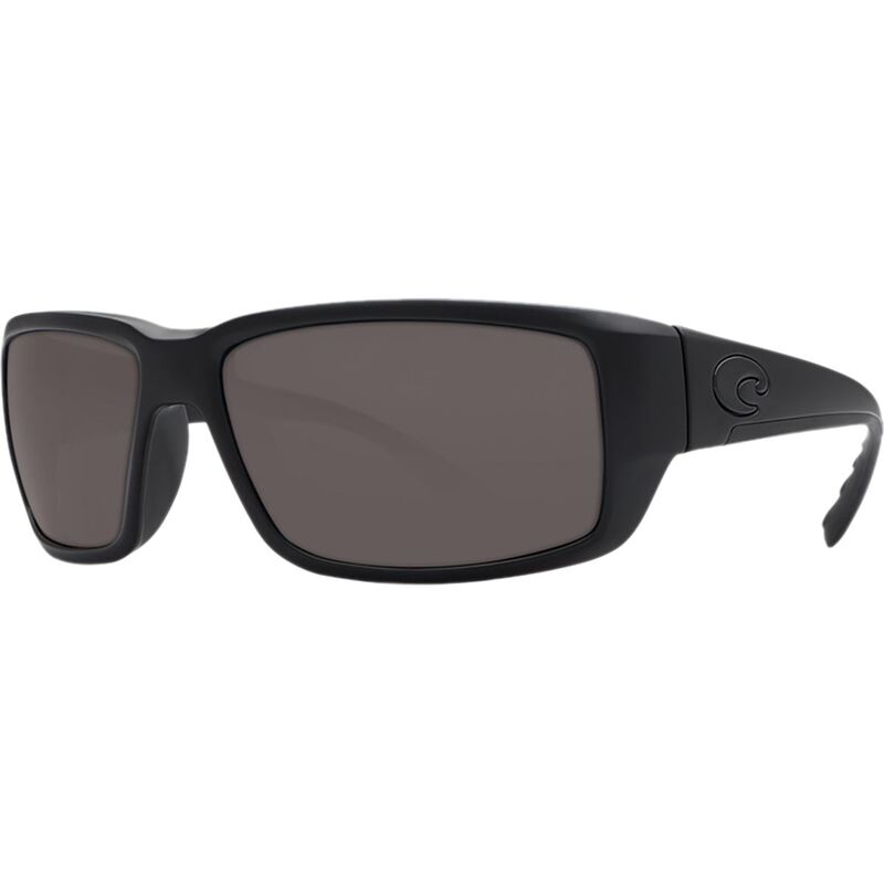 コスタ メンズ アクセサリー サングラス・アイウェア Costa Fantail 580P Polarized Sunglasses Blackout Frame/Gray 580P グレー