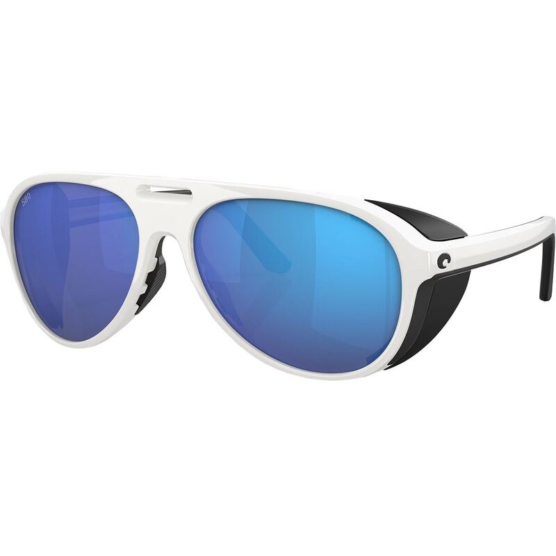 コスタ メンズ 付属品 サングラス・アイウェア Costa Grand Catalina Polarized Sunglasses Hull White/Blue Mirror 580G 白いこと