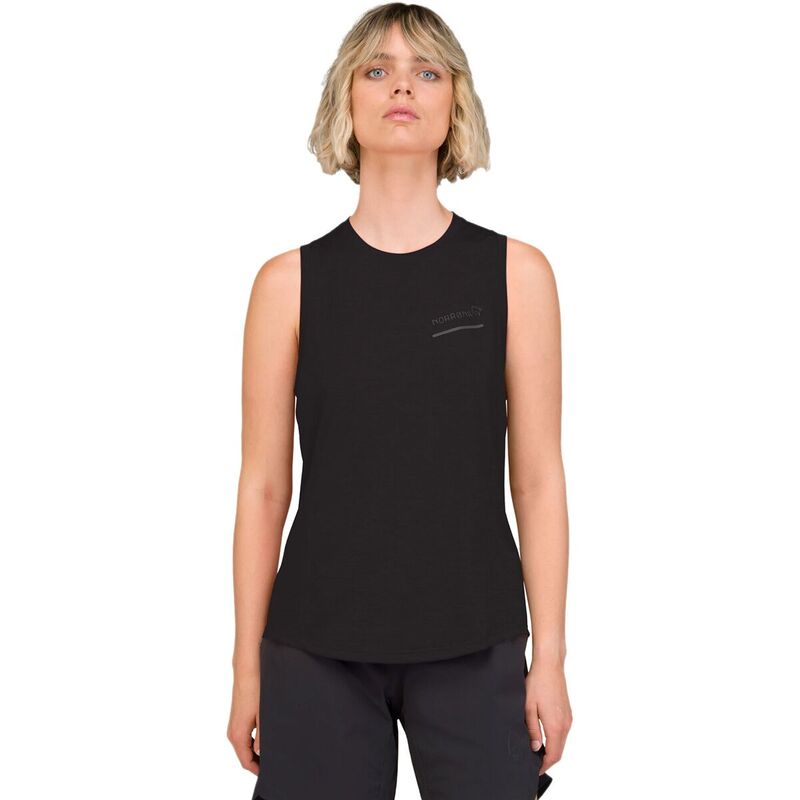 ノローナ レディース トップス Tシャツ Norrona Senja Equaliser Tank Top - Women's Caviar