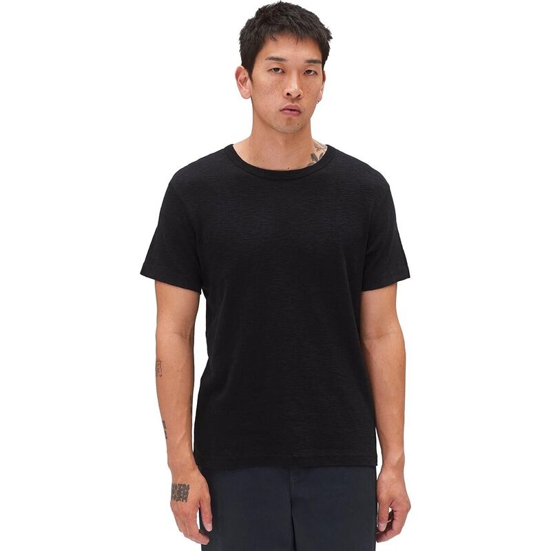 レイニングチャンプ メンズ トップス Tシャツ Reigning Champ 1X1 Slub Rib T-Shirt - Men's Black ブラック｜ReVida 店