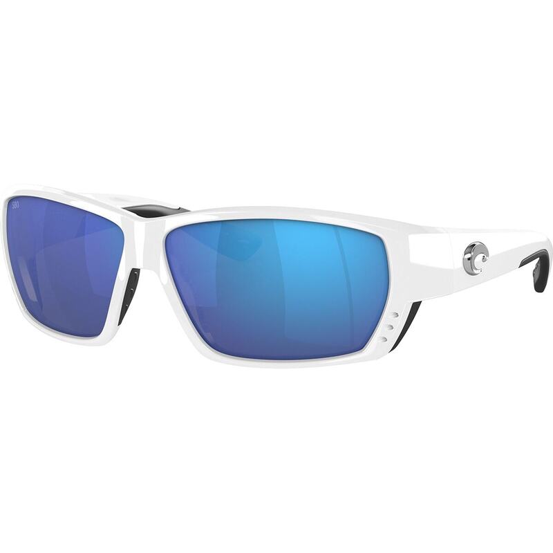 コスタ メンズ 付属品 サングラス・アイウェア Costa Tuna Alley 580G Polarized Sunglasses White/Blue Mirror 白いこと