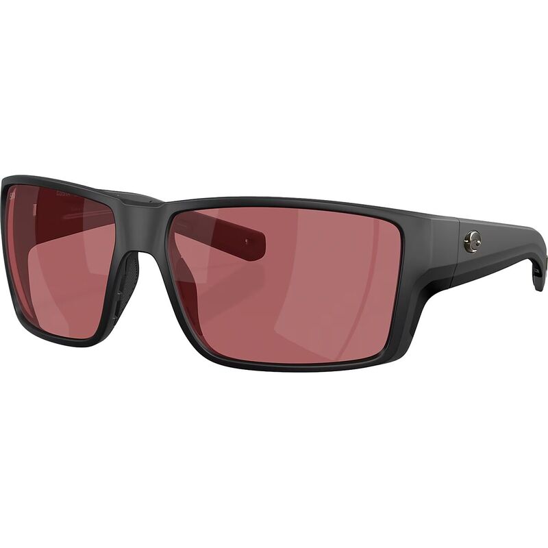 コスタ メンズ 付属品 サングラス・アイウェア Costa Reefton Pro 580G Polarized Sunglasses Matte Black/Rose 580G 黒いこと
