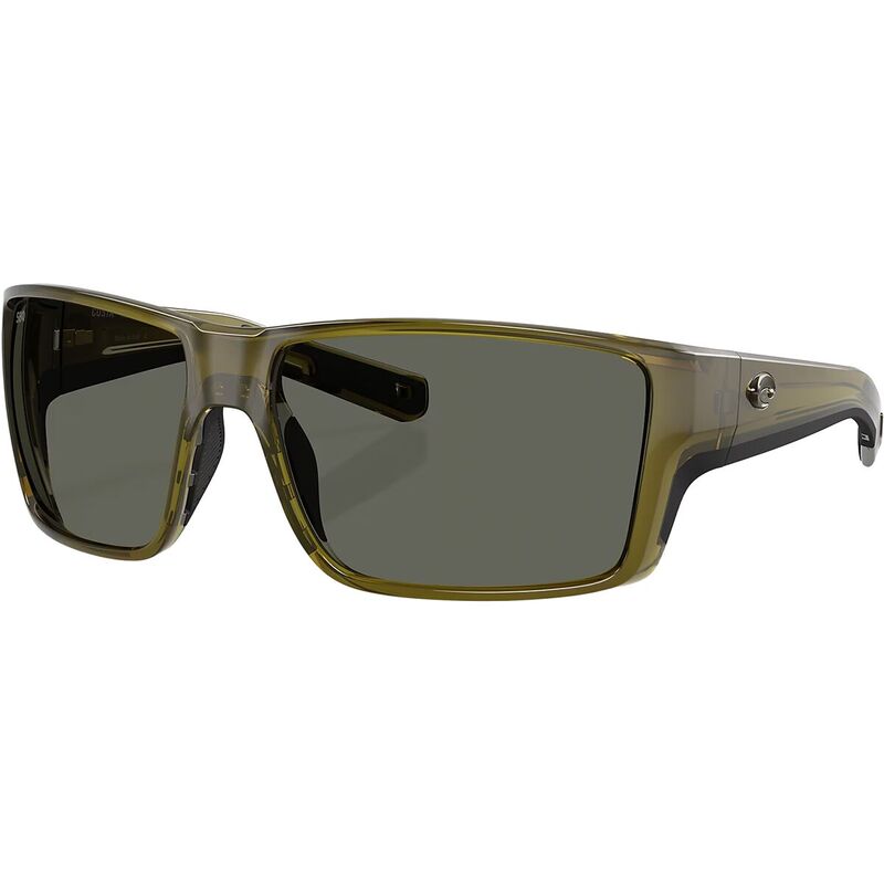 コスタ メンズ 付属品 サングラス・アイウェア Costa Reefton Pro 580G Polarized Sunglasses Seagrass/Gray 580G 薄墨色