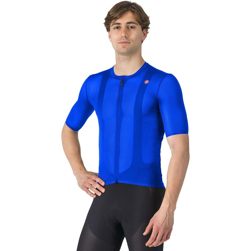 カステリ メンズ トップス Tシャツ 半袖 ジャージー Castelli Superleggera A/C Short-Sleeve Jersey - Men's Azzurro Italia