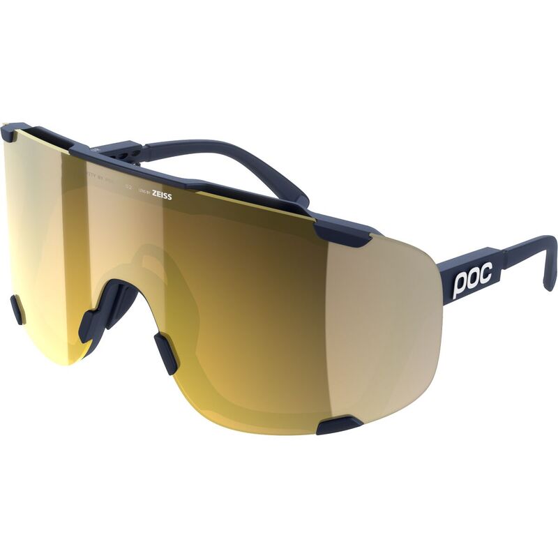 ピーオーシー メンズ 付属品 サングラス・アイウェア POC Devour Sunglasses Apatite Navy/Clarity Road/Partly Sunny Gold 米国海軍