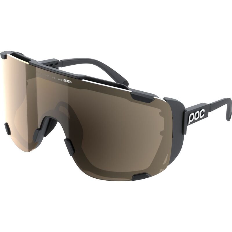 ピーオーシー メンズ 付属品 サングラス・アイウェア POC Devour Ultra Sunglasses Uranium Black/Clarity Trail/Partly Sunny Silver 黒いこと