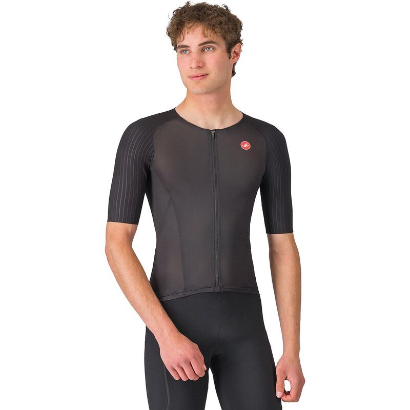 カステリ メンズ トップス Tシャツ Castelli Free Speed 3 Race Tri Top - Men's Black ブラック|ReVida 店
