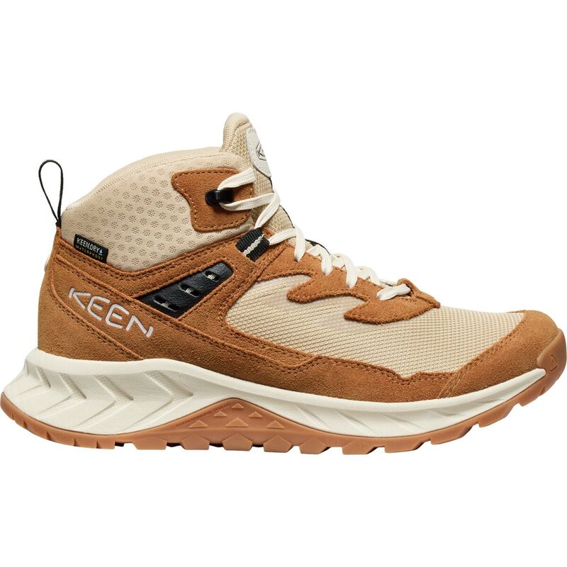 キーン レディース シューズ ブーツ・レインブーツ KEEN Hightrail Waterproof Hiking Boot - Women's Safari/Chipmunk|ReVida 店