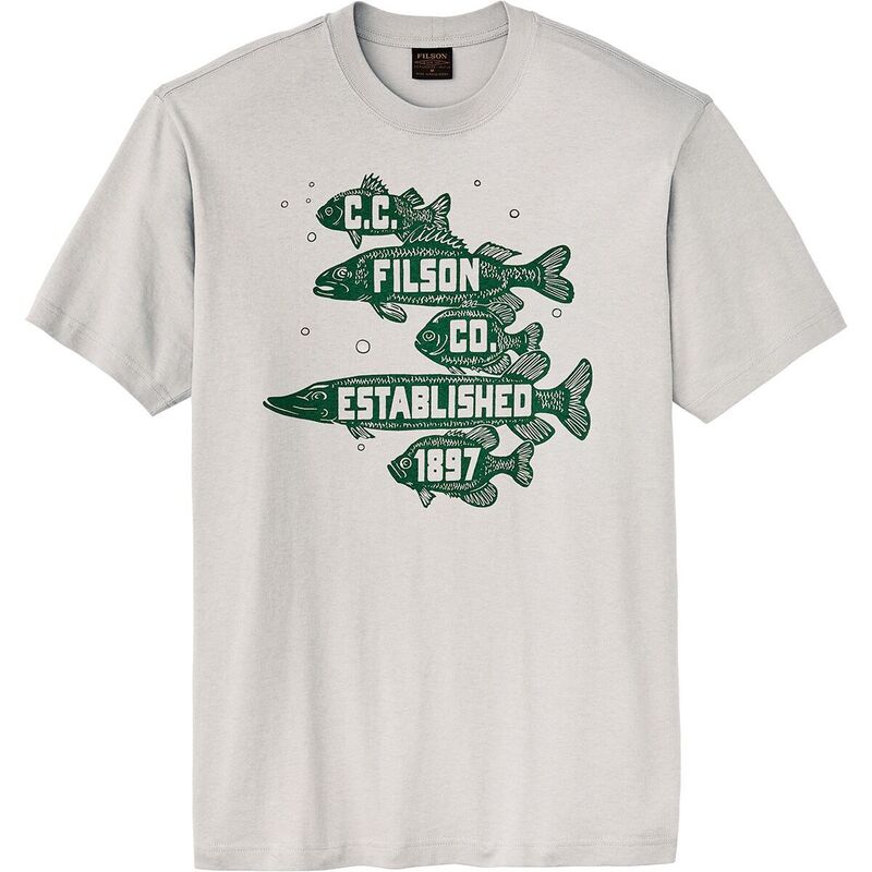 フィルソン メンズ トップス Tシャツ 半袖 グラフィック Filson Frontier Graphic Short-Sleeve T-Shirt - Men's FogFishS