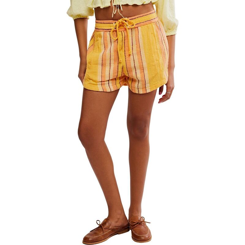 フリーピープル レディース ボトムス カジュアルパンツ Free People Kalli Board Short - Women's Yellow Combo イエロー