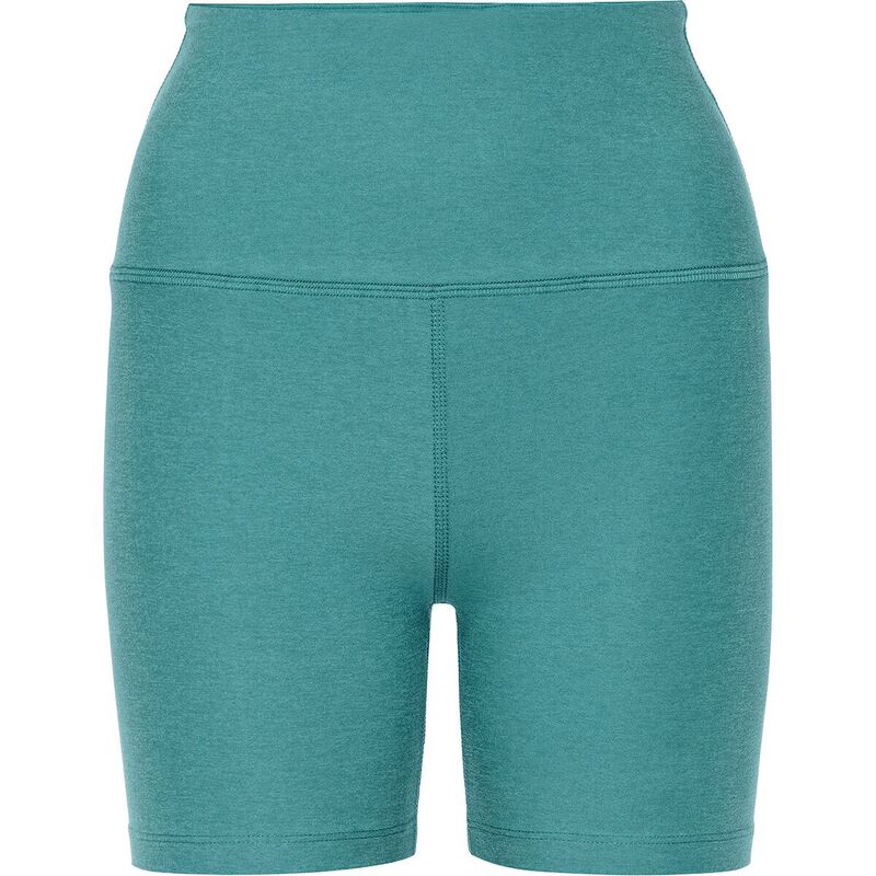 ビヨンドヨガ レディース ボトムス カジュアルパンツ Beyond Yoga Spacedye Keep Pace Biker Short - Women's Deep Aqua Heather ヘザー｜ReVida 店