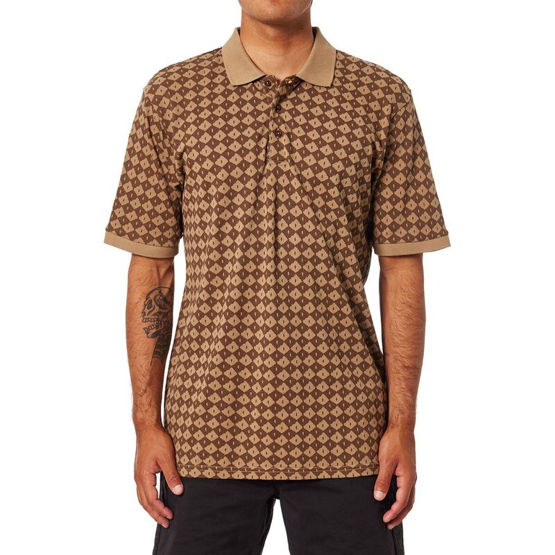 ケイティン メンズ トップス ポロシャツ Katin Check Polo Shirt - Men's Earth チェック