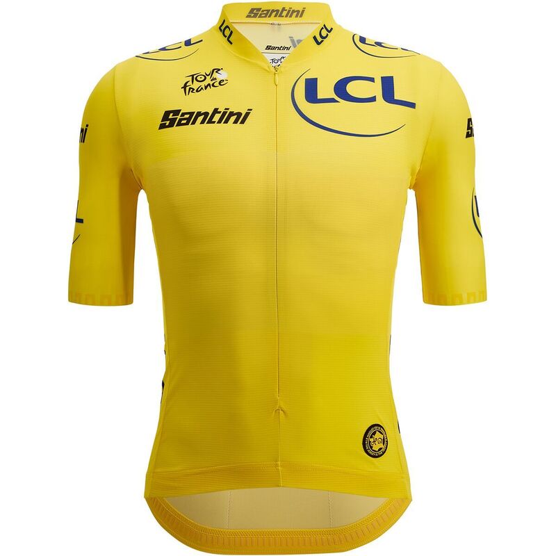 サンティーニ メンズ トップス Tシャツ ジャージー Santini Tour de France Official Yellow Jersey - Men's Giallo イエロー｜ReVida 店