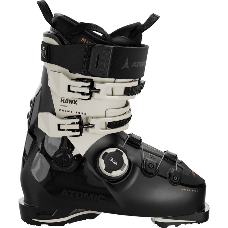 アトミック レディース シューズ ブーツ・レインブーツ Atomic Hawx Prime 105 S Boa Ski Boot - 2025 - Women's Black/Stone/Gold ブラック|ReVida 店