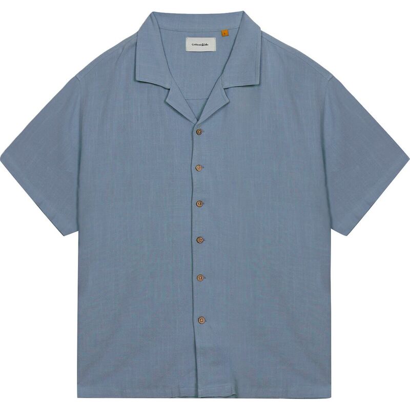 ティーシーエスエス メンズ トップス プルオーバー The Critical Slide Society Ernie Resort Shirt - Men\u0027s Dusty Blue 青色