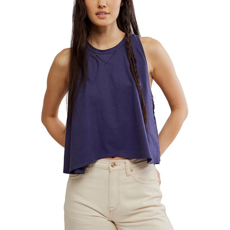 フリーピープル レディース トップス タンクトップ Tシャツ Free People Hialeah T-Shirt - Women's Deep Seas