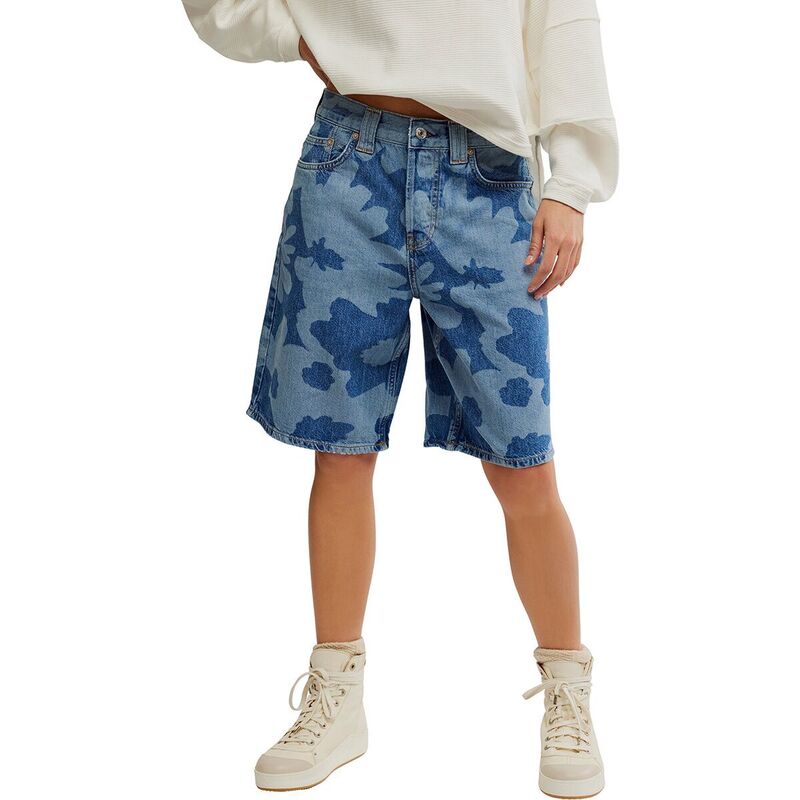 フリーピープル レディース ボトムス カジュアルパンツ プリント Free People Montana Printed Short - Women's Everything Floral|ReVida 店