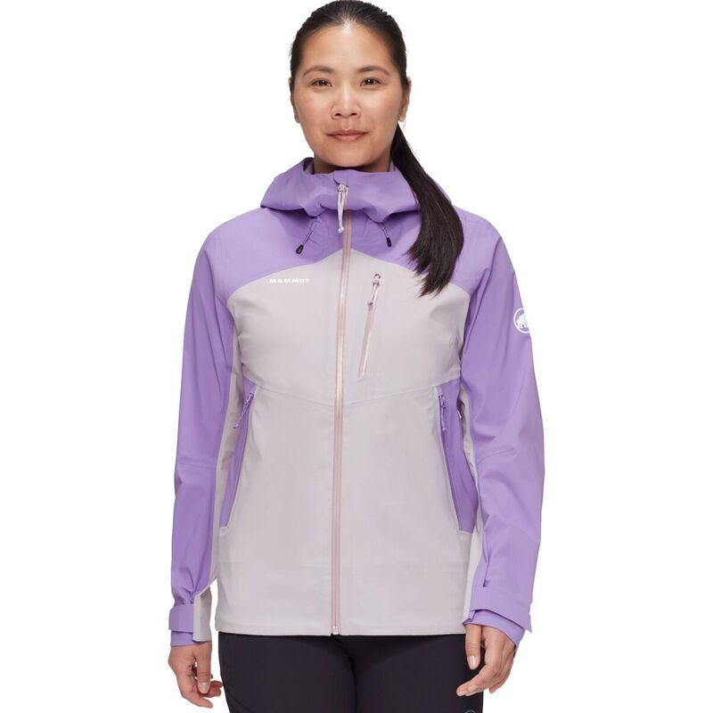 マムート レディース アウター ジャケット・ブルゾン フーデッドジャケット ジャケット Mammut Alto Guide HS Hooded Jacket - Women's Alpine Calamint/Lavandin|ReVida 店