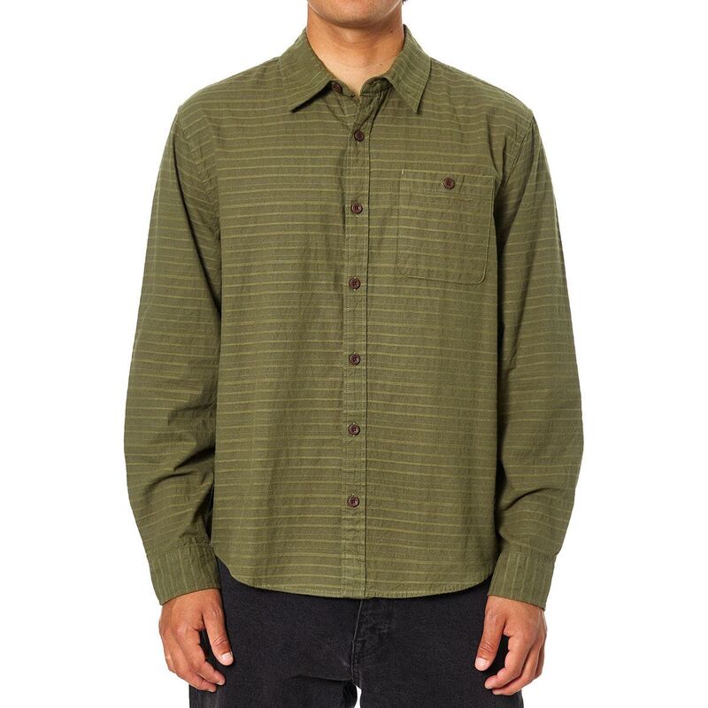 ケイティン メンズ トップス シャツ Katin Derek Flannel - Men's Olive Night オリーブ
