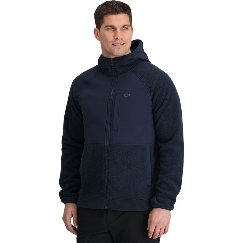 アウトドアリサーチ メンズ アウター ジャケット・ブルゾン パーカー Outdoor Research Polartec 200 Hoodie - Men's Dark Navy Heather ヘザー