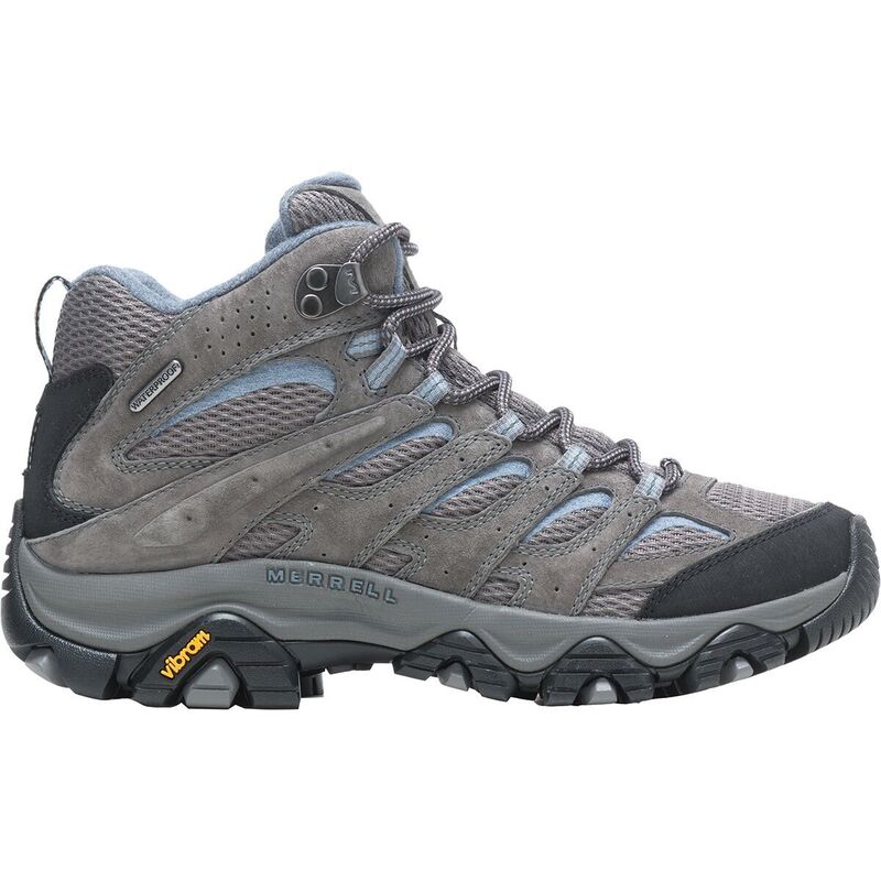 メレル レディース シューズ ブーツ・レインブーツ Merrell Moab 3 Mid Waterproof Hiking Boot - Wide - Women's Granite