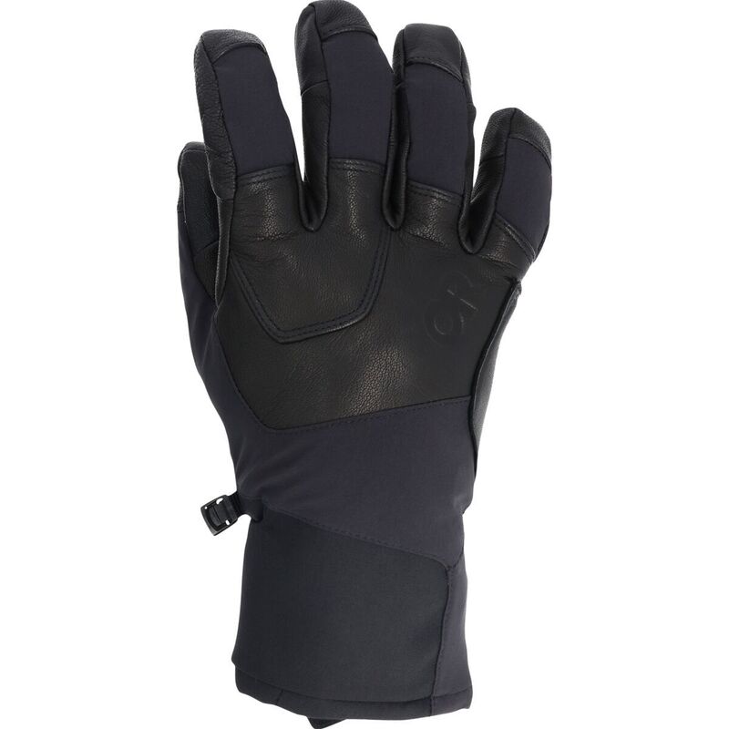 アウトドア問い合わせ メンズ 佩び物 グローブ Outdoor Research Alpinite GORE-TEX Glove Black 黒いこと