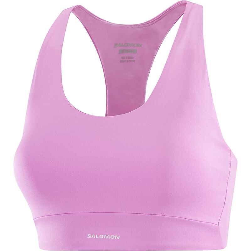 サロモン レディース アンダーウェア ブラジャー Salomon Shakeout Bra - Women's Cyclamen