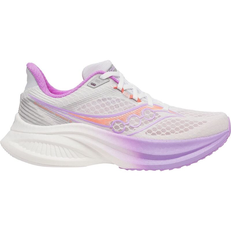 サッカニー レディース シューズ スニーカー Saucony Endorphin Speed 5 Running Shoe - Women's White/Crocus ホワイト
