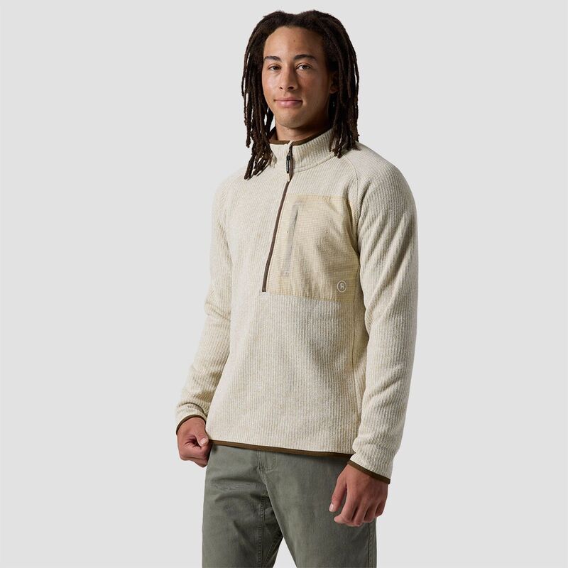 バックカントリー メンズ アウター ジャケット・ブルゾン セーター フリース Backcountry Wander Sweater Fleece 1/2-Zip - Men's Fog Heather ヘザー