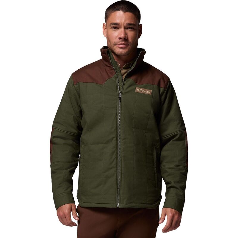 コロンビア メンズ アウター ジャケット・ブルゾン ジャケット Columbia Saddle Point Insulated Jacket - Men's Surplus Green/Tobacco グリーン