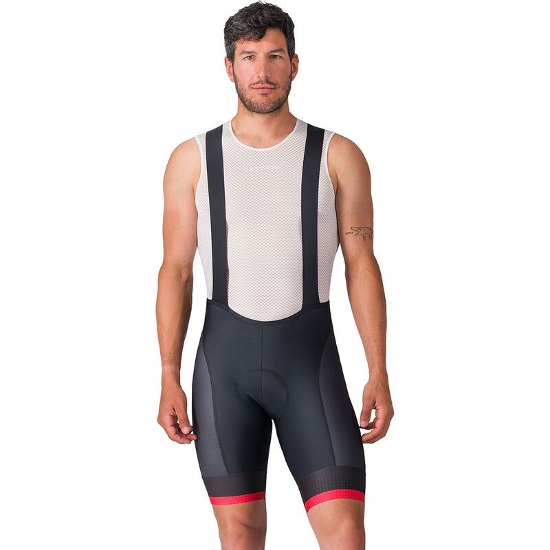 カステリ メンズ ボトムス ハーフパンツ・ショーツ Castelli Competizione 2 Limited Edition Kit Bibshort - Men's Black/Red/Rich Red ブラック