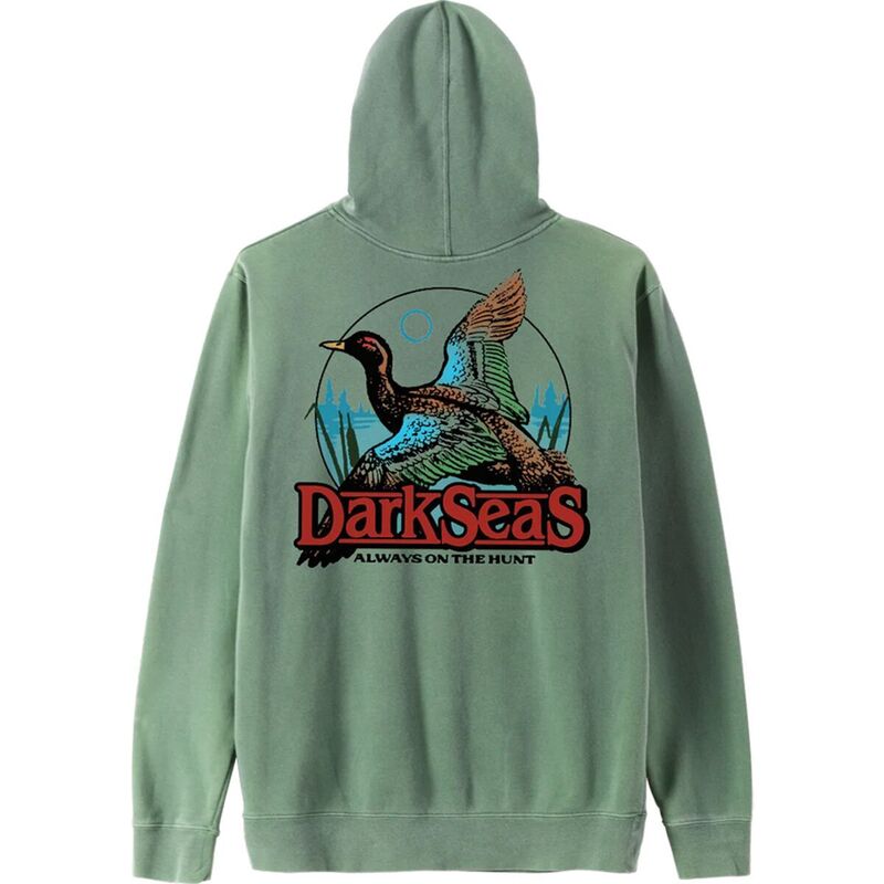 ダークシーズ メンズ アウター パーカー・スウェット フリース パーカー Dark Seas Duck Pond Fleece Hoodie - Men's Alpine Green グリーン｜ReVida 店