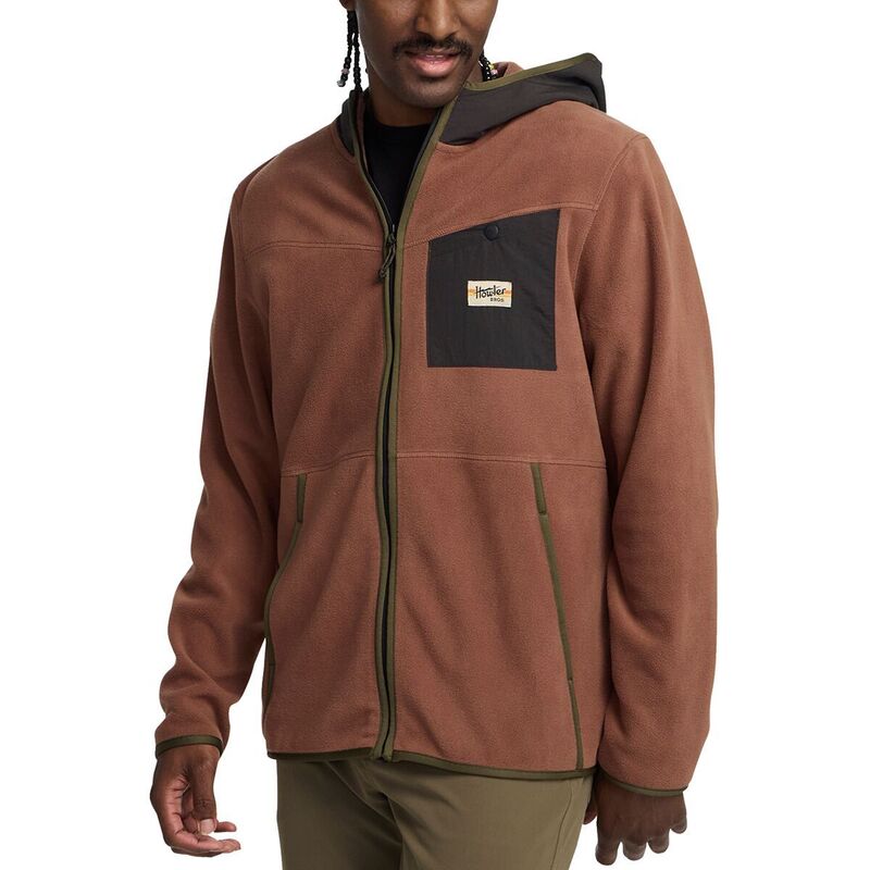 ハウラーブラザーズ メンズ アウター ジャケット・ブルゾン フーデッドジャケット ジャケット Howler Brothers Free Range Hooded Jacket - Men's Mink Brown ブラウン|ReVida 店