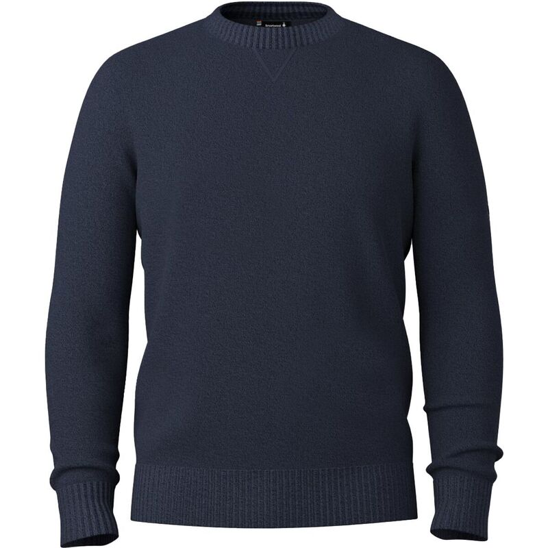 かっこ良い羊毛 メンズ アウター 編み物・スウェーター スウェーター Smartwool Sparwood Crew Sweater - Men\u0027s Deep Navy/Nightfall Blue 米国海軍