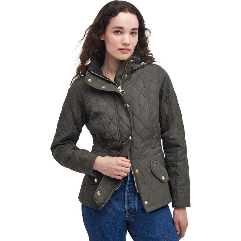 バブアー レディース アウター ジャケット・ブルゾン ジャケット Barbour Millfire Quilt Jacket - Women's Olive/Classic オリーブ