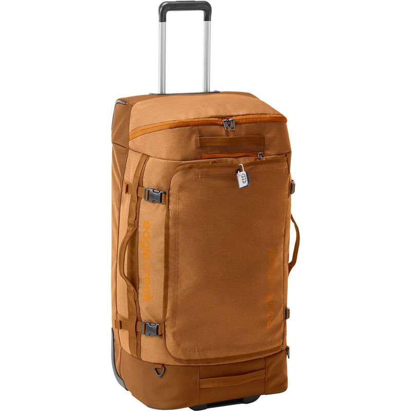鷲細流 メンズ 御徒面子 ボストンバッグ 踵 Eagle Creek Cargo Hauler XT 120L Wheeled Duffel Bag Iron Orange オレンジ色