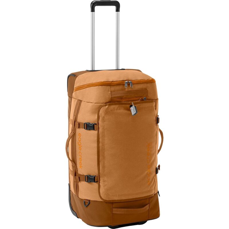 鷲細流 メンズ 御徒面子 ボストンバッグ 踵 Eagle Creek Cargo Hauler XT 90L Wheeled Duffel Bag Iron Orange オレンジ色