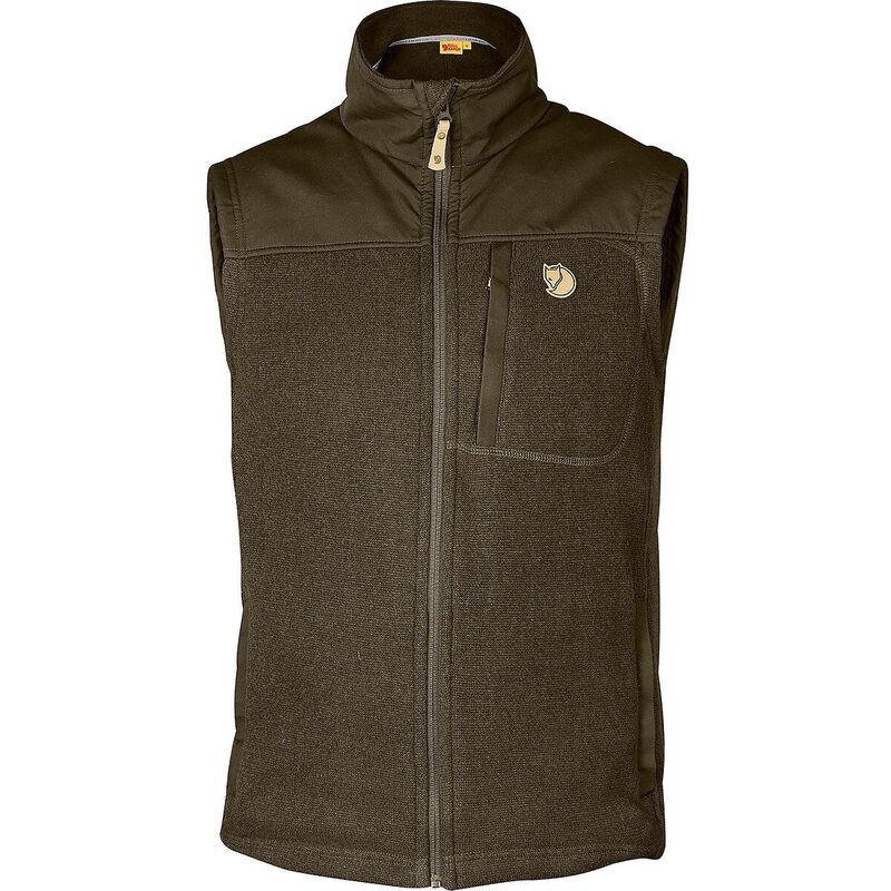 フェールラーベン メンズ トップス ベスト フリース Fjallraven Buck Fleece Vest - Men's Dark Olive オリーブ