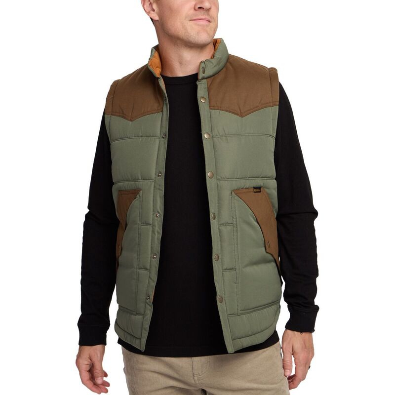 ハウラーブラザーズ メンズ トップス ベスト Howler Brothers Rounder Vest - Men's Oregano/Cocoa ココア|ReVida 店