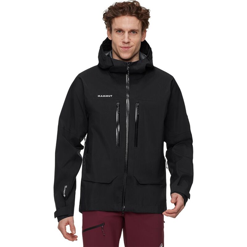 マムート メンズ アウター ジャケット・ブルゾン フーデッドジャケット ジャケット Mammut Crater Pro HS Hooded Jacket - Men's Black ブラック｜ReVida 店