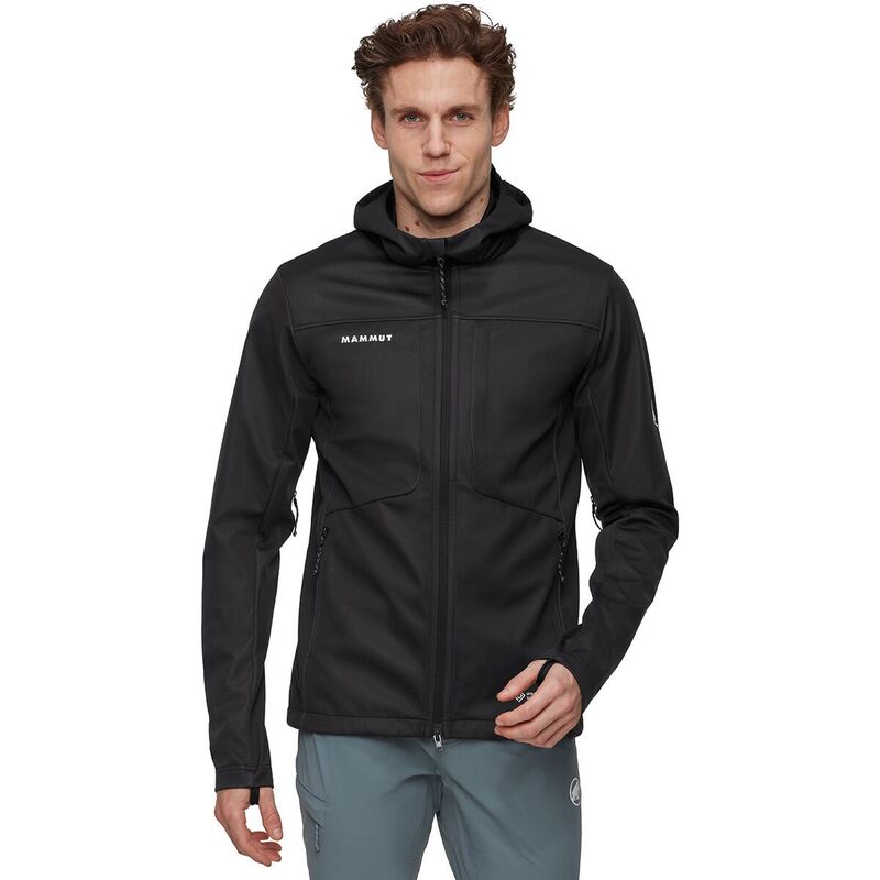 マムート メンズ アウター 上衣・上衣 フーデッドジャケット 上衣 Mammut Ultimate VIII SO Hooded Jacket - Men\u0027s Black 黒いこと