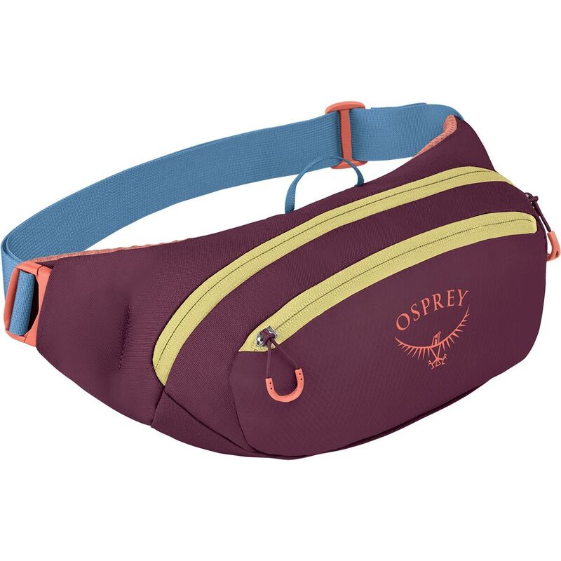 オスプレーパック メンズ バッグ ボディバッグ・ウエストポーチ Osprey Packs Daylite 2L Waist Pack Moody Burgundy バーガンディ|ReVida 店