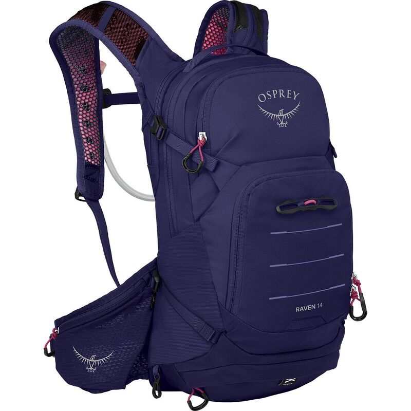 オスプレーパック レディース バッグ バックパック・リュックサック Osprey Packs Raven 14L Backpack - Women's Deep Fig